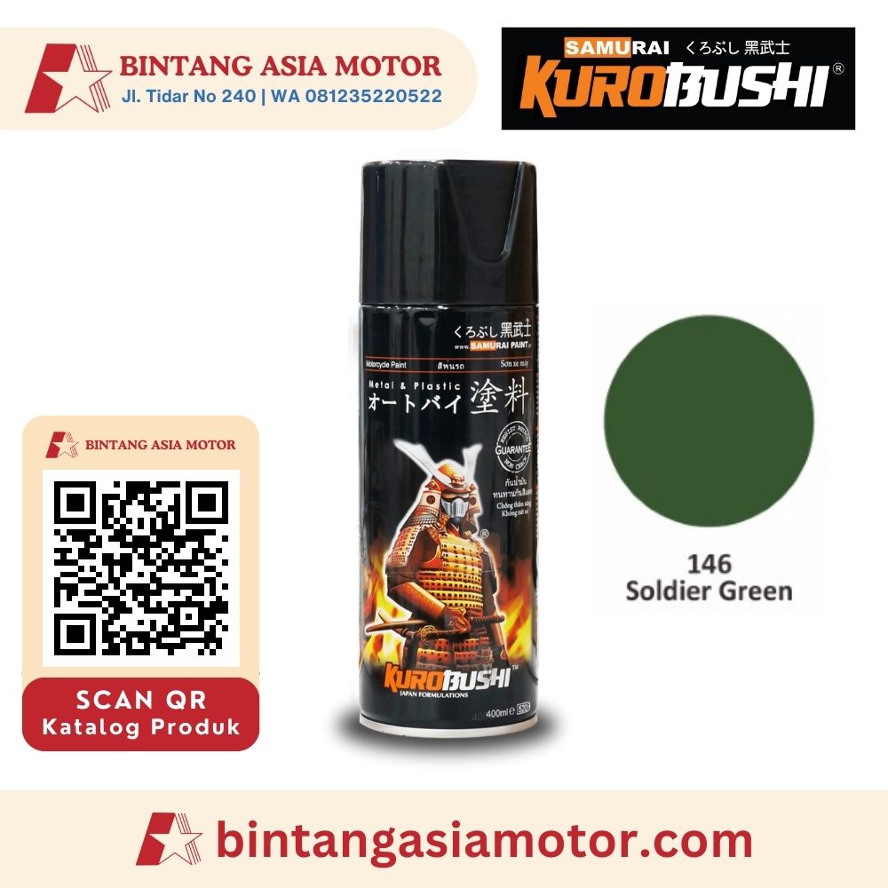 Kurobushi – Soldier Green 146