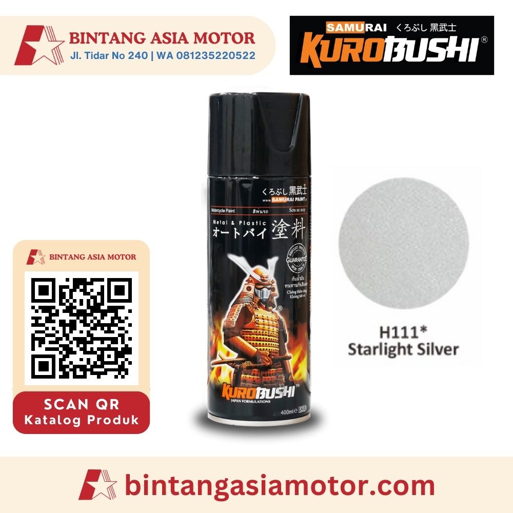 Kurobushi – Starlight Silver H111
